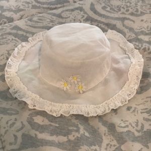 New Baby Girl Brimmed Hat. Kate Mack Brand.